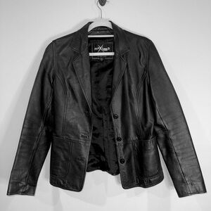 Classic Black Leather Jacket
